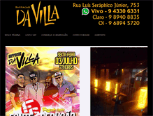 Tablet Screenshot of barracaodavilla.com.br